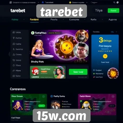 Novas funcionalidades do site tarebet em destaque